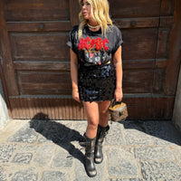 T-Shirt Rock ACDC Fire Hell