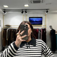 Pull a Polo Nero/Bianco