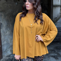 Maxi Shirt Itta Senape