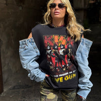 T-Shirt Rock Kiss Love Gun Levi’s