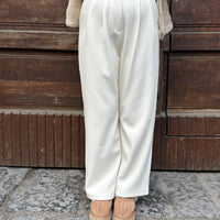 Pantalone Plush Panna