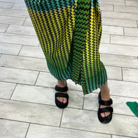 Gonna Pareo Verde/Giallo