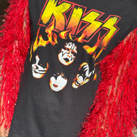 T-Shirt Rock Kiss Pompon