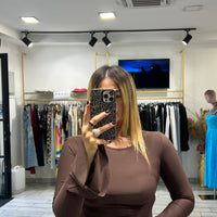 Maglia Answer Marrone