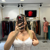 Dress Vientha Bianco in pizzo San Gallo