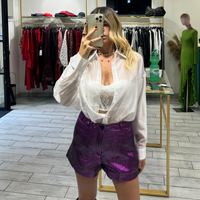 Pantaloncino Miami Viola/Oro