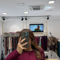 Maglia Carly a girocollo Vinaccia