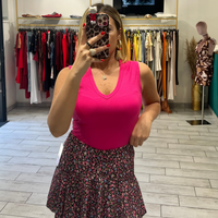 Canotta Cinco Fucsia
