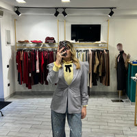 Giacca Shoulder Grigia