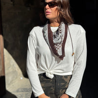 Shirt Foulard Bianca