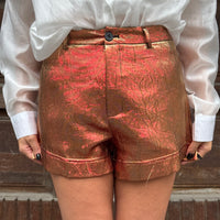 Pantaloncino Miami Rosso-Arancio/Oro