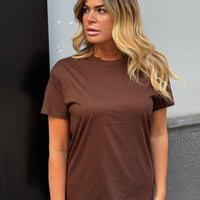 T-Shirt Basic Marrone