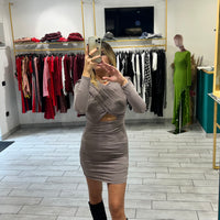 Dress Vale Tortora