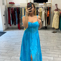 Dress San Gallo Turchese