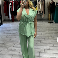 Coordinato Blossom Verde Acqua
