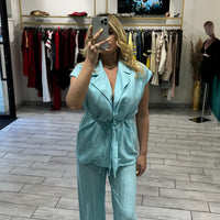 Coordinato Blossom Turchese