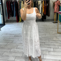 Dress Syl Bianco in pizzo San Gallo