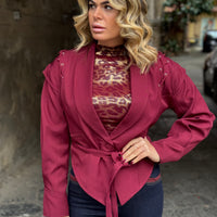 Giacca Notorius Bordo