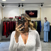 Maglia Sienna in filo Bianca