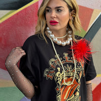 T-Shirt Rock Rolling Stones