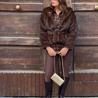 Leggings Paola Marrone con staffa