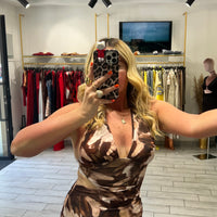 Dress Fimi Marrone