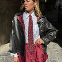 Gonna Taylor Bordo a pantaloncino