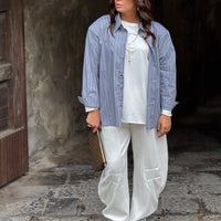 Maxi Shirt Itta Bianca