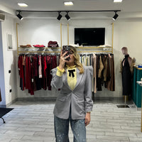 Giacca Shoulder Grigia