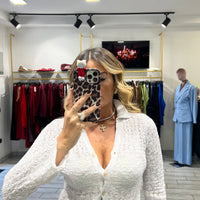 Maglia Sienna in filo Bianca