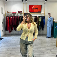 Maglia Sienna in filo Gialla