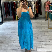 Dress Syl Turchese in pizzo San Gallo