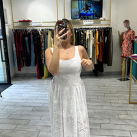 Dress Syl Bianco in pizzo San Gallo