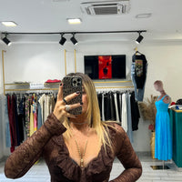 Maglia Praise Marrone