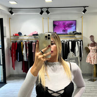 Twin Set Asia Grigio e Nero