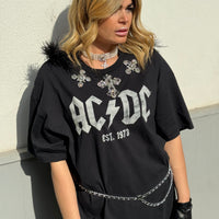 T-Shirt Rock ACDC Church