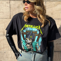 Set T-Shirt Rock Metallica con Bustino