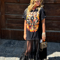 T-Shirt Rock Kiss End