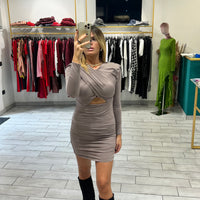 Dress Vale Tortora