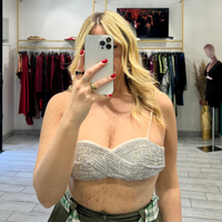 Bralette Jewels Beige