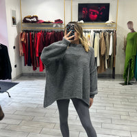 Leggings Paola Grigio con staffa