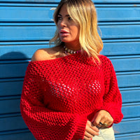 Maglia a rete Lory Rossa