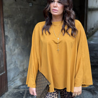 Maxi Shirt Itta Senape