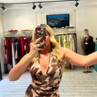 Dress Fimi Marrone