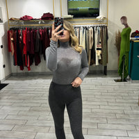 Leggings Pile Grigio Scuro