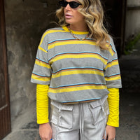 T-Shirt Favor con manica a polo