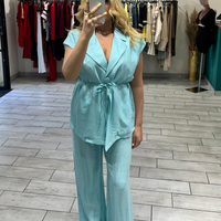 Coordinato Blossom Turchese