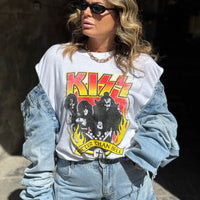 T-Shirt Rock Kiss Levi’s