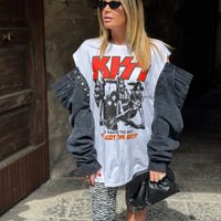 T-Shirt Rock Kiss Got Levi’s