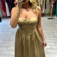 Dress Giulia Camel